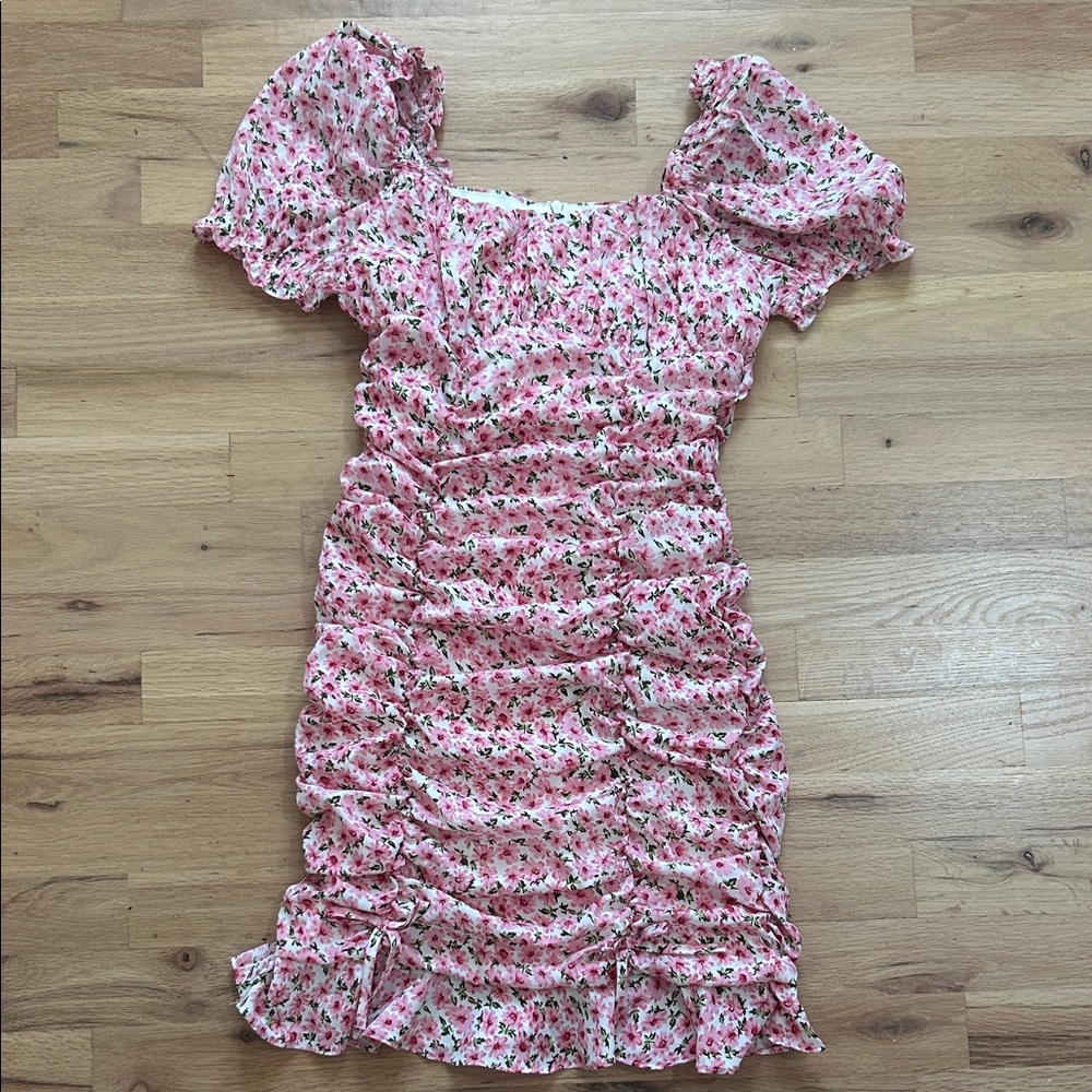 Pink Floral Sundress
